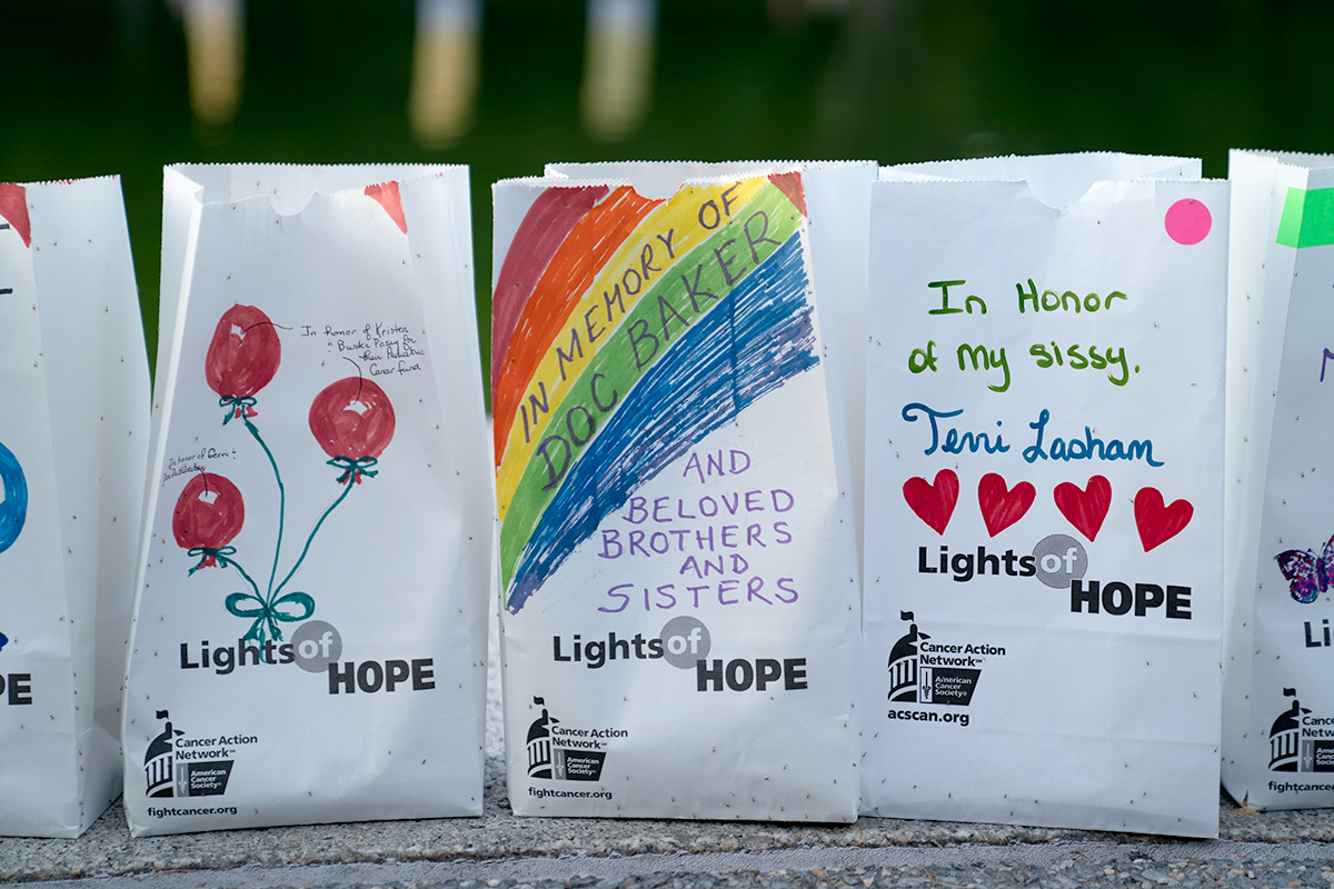 Relay For Life Luminaria Bag Ideas
